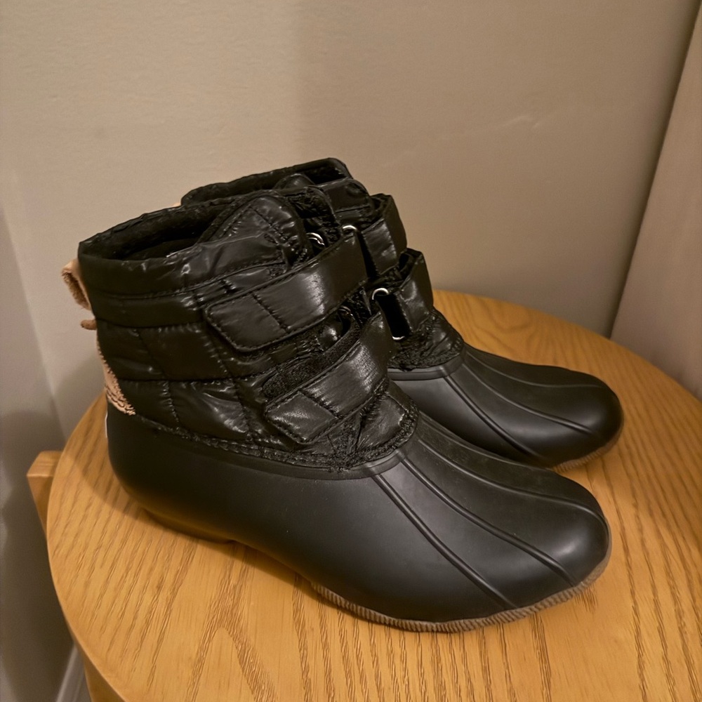 Sperry Black Winter Boots